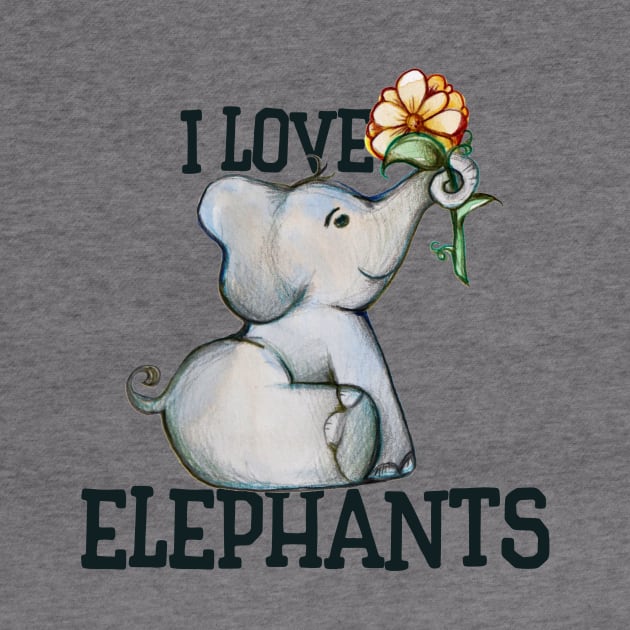 I love elephants by bubbsnugg